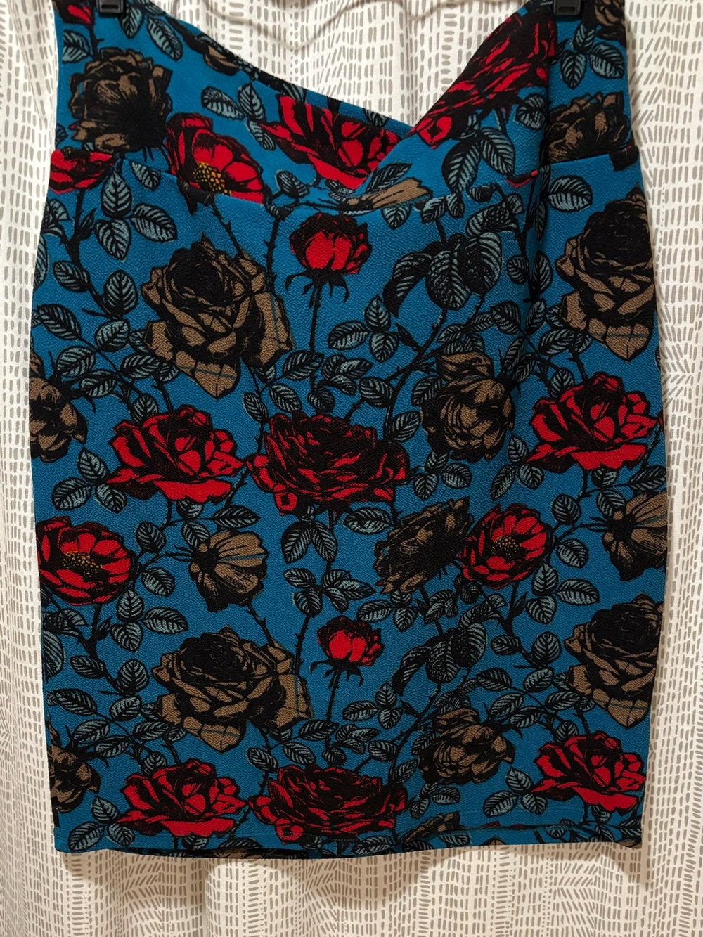 LulaRoe floral pencil skirt